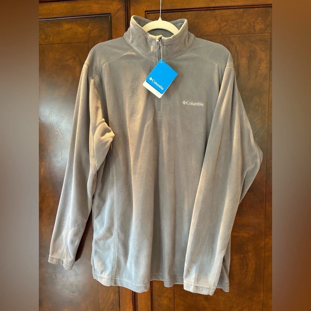 Columbia Charcoal Fleece Quarter-Zip